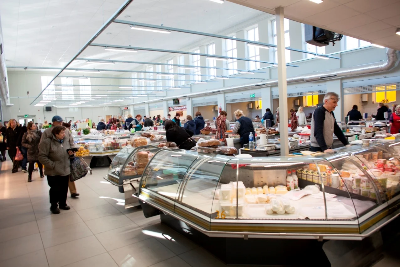 Kalvarijų turgavietės mėsos paviljonas vėl veikia