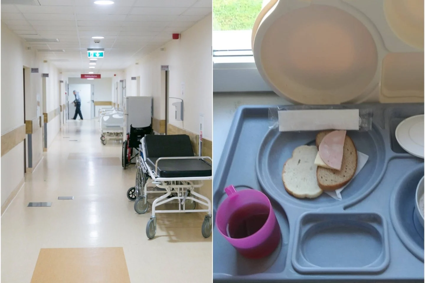 Santariškių universiterinėse klinikose ligoniai maitinti apgailėtinai