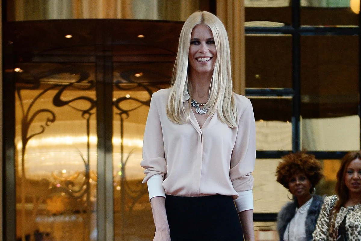 Claudia Schiffer populiari, kaip niekada