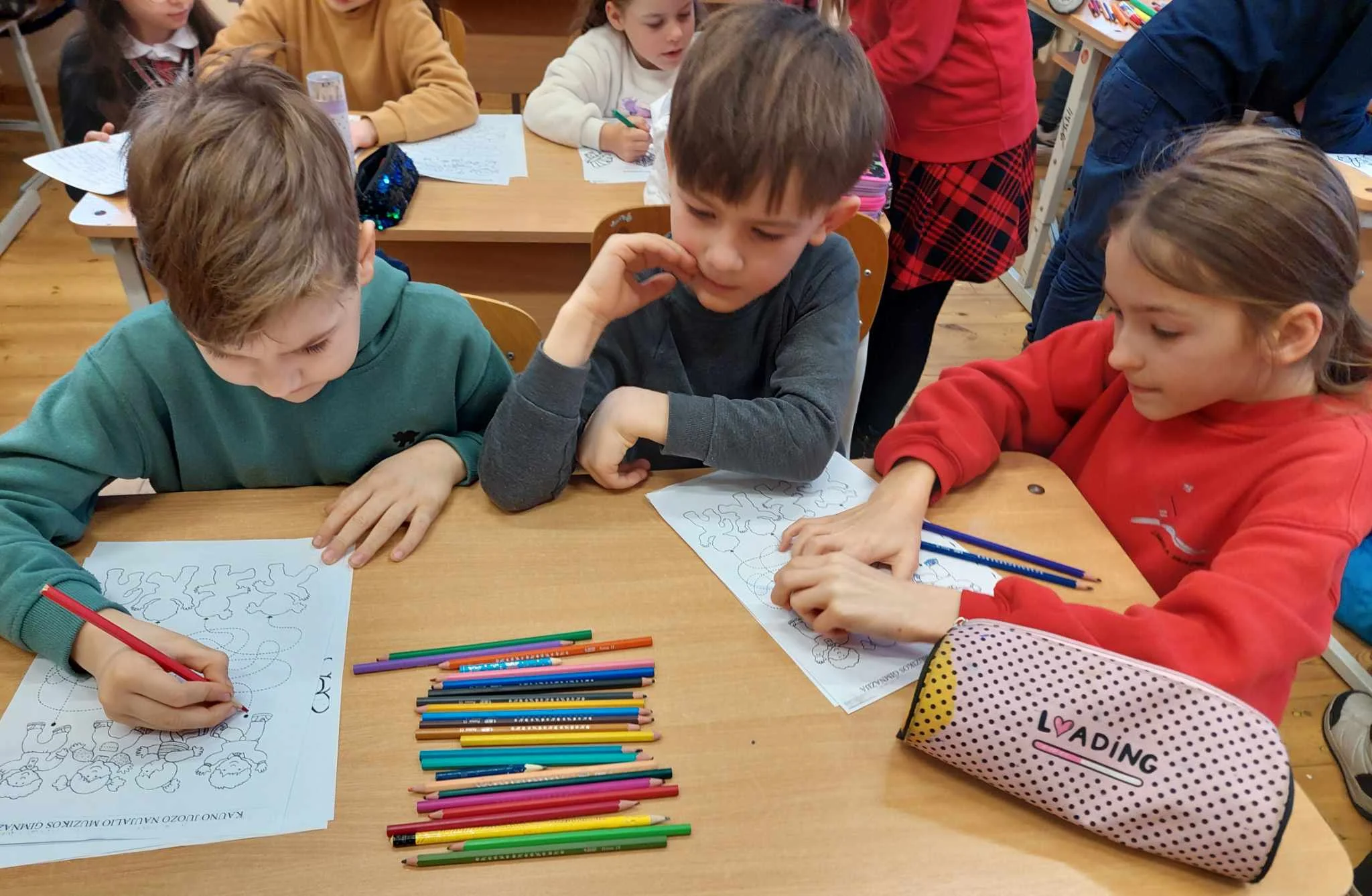 Nuoširdus bendravimas suteikė šeimoms dvasinio palaikymo