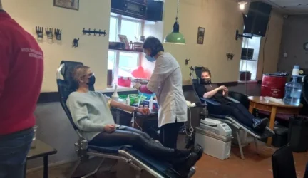 Donorai rikiavosi į eilę