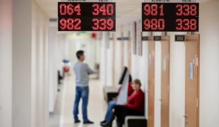 Ekranai vaistinėse yra, bet jie neveikia