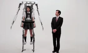 Pristatytas neįgaliesiems skirtas egzoskeletas