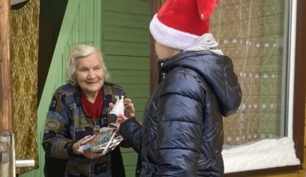 Bendrumo akcija „Kalėdinis sveikinimas vienišam žmogui”