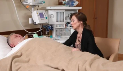 Po ilgos ligos į filmavimo aikštelę sugrįžęs A.Storpirštis vaidina lovoje