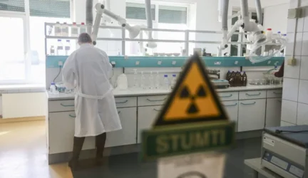 Prancūzijoje aptikta radioaktyvaus jodo pėdsakų