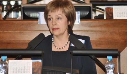 Viceministrė Nora Ribokienė savo patirtimi pasidalino su ministerijoje apsilankiusiais vaikais