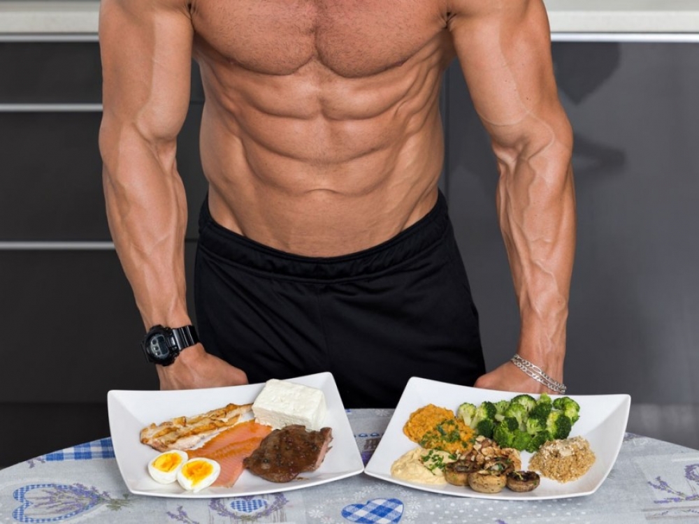 Kaip užsiauginti raumenis, laikantis dietos?