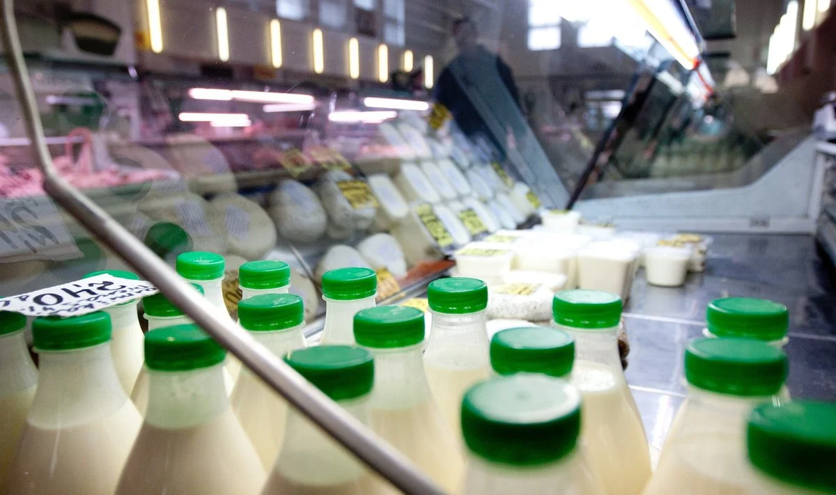 Parduotuvėse siūlo rūšiuoti pieno produktus