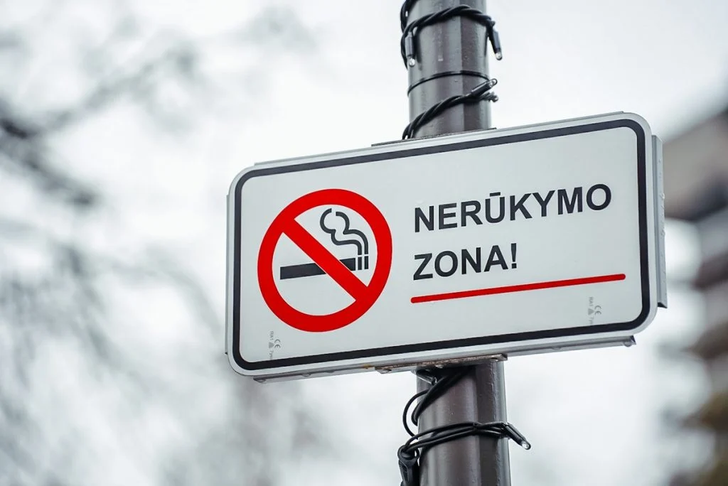 Gyventojai užsimojo Vilnių paversti viena didele nerūkymo zona