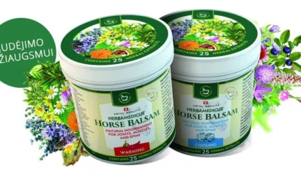 Herbamedicus balzamai – judėjimo džiaugsmui