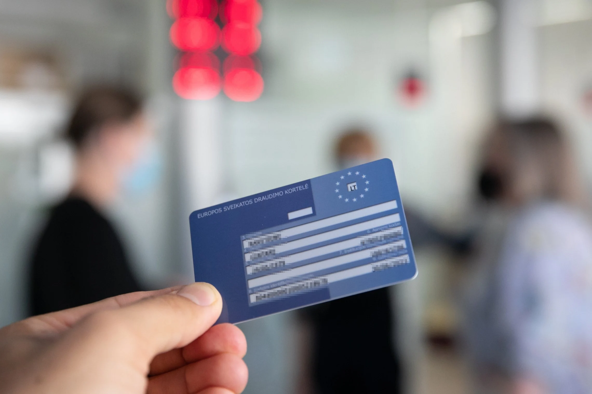 Europos sveikatos draudimo kortele naudotis gali tik apdrausti PSD