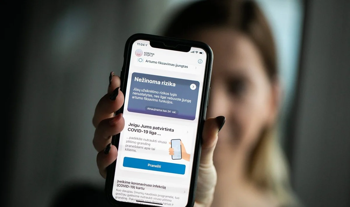 Mobilioji programėlė KoronaStopLT – patikimas būdas sužinoti apie rizikingus kontaktus