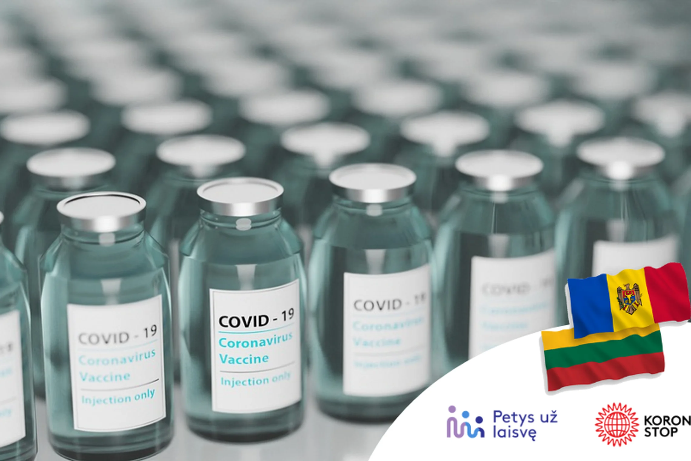 Lietuva palaiko Moldovą kovoje su COVID-19: išsiųsta 26 tūkst. vakcinos dozių