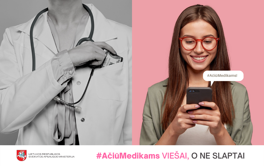 Ačiū medikams