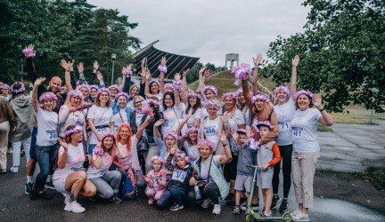 Moteriškumo ir vilties šventėje – naktinis bėgimas
