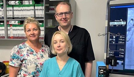 Respublikinėje Šiaulių ligoninėje pirmą kartą atlikta intravaskulinė (vidukraujagyslinė) litotripsija