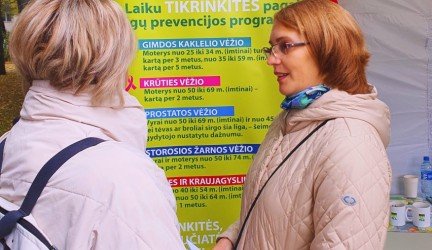Švenčionių rajono gyventojai atsigręžė į ligų prevenciją
