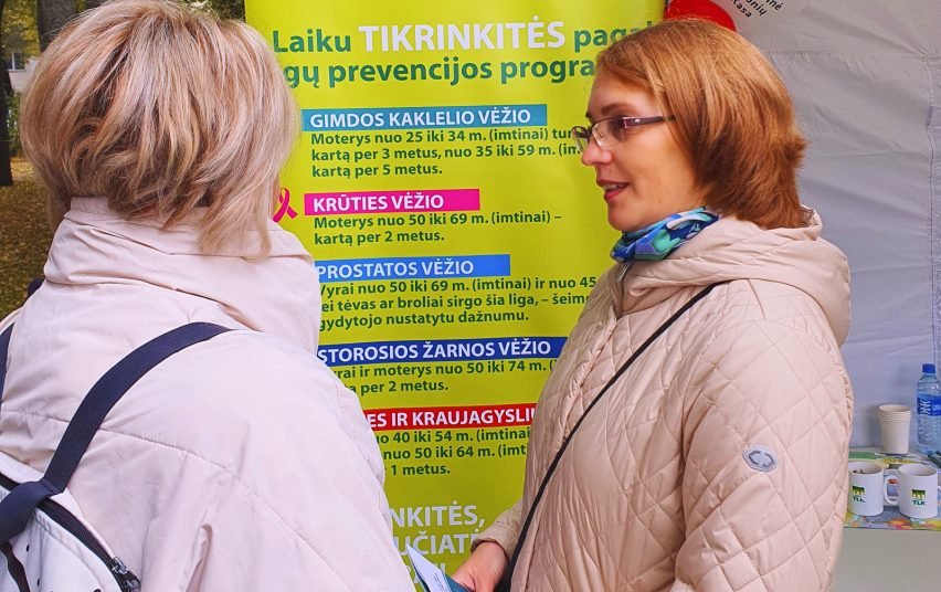 Švenčionių rajono gyventojai atsigręžė į ligų prevenciją
