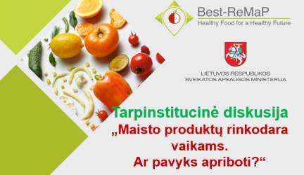 sveikatai nepalankių maisto produktų rinkodara vaikams
