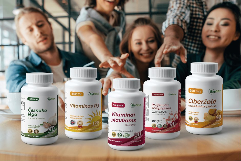 Biofitus maisto papildai