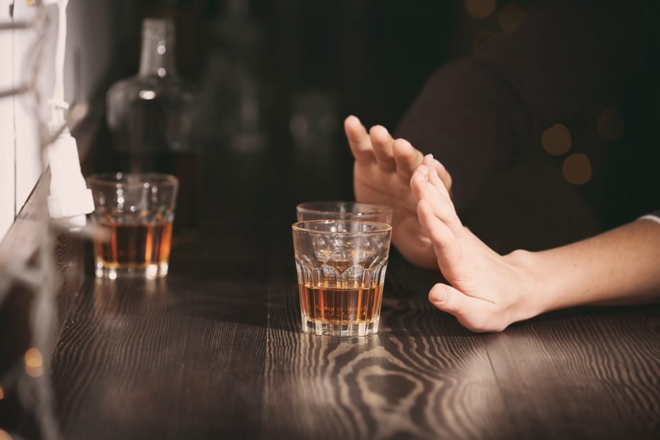 Alkoholio vartojimo mažinimas