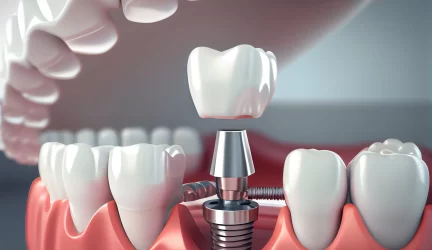 Dantų implantacija