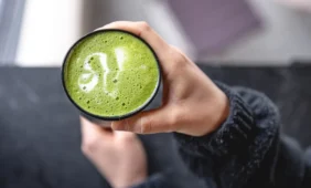Matcha latte namuose