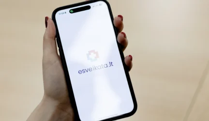 E sveikata programėlė