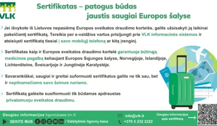 Sertifikatas keliaujant