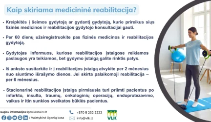 Vaikų stacionarinė reabilitacija