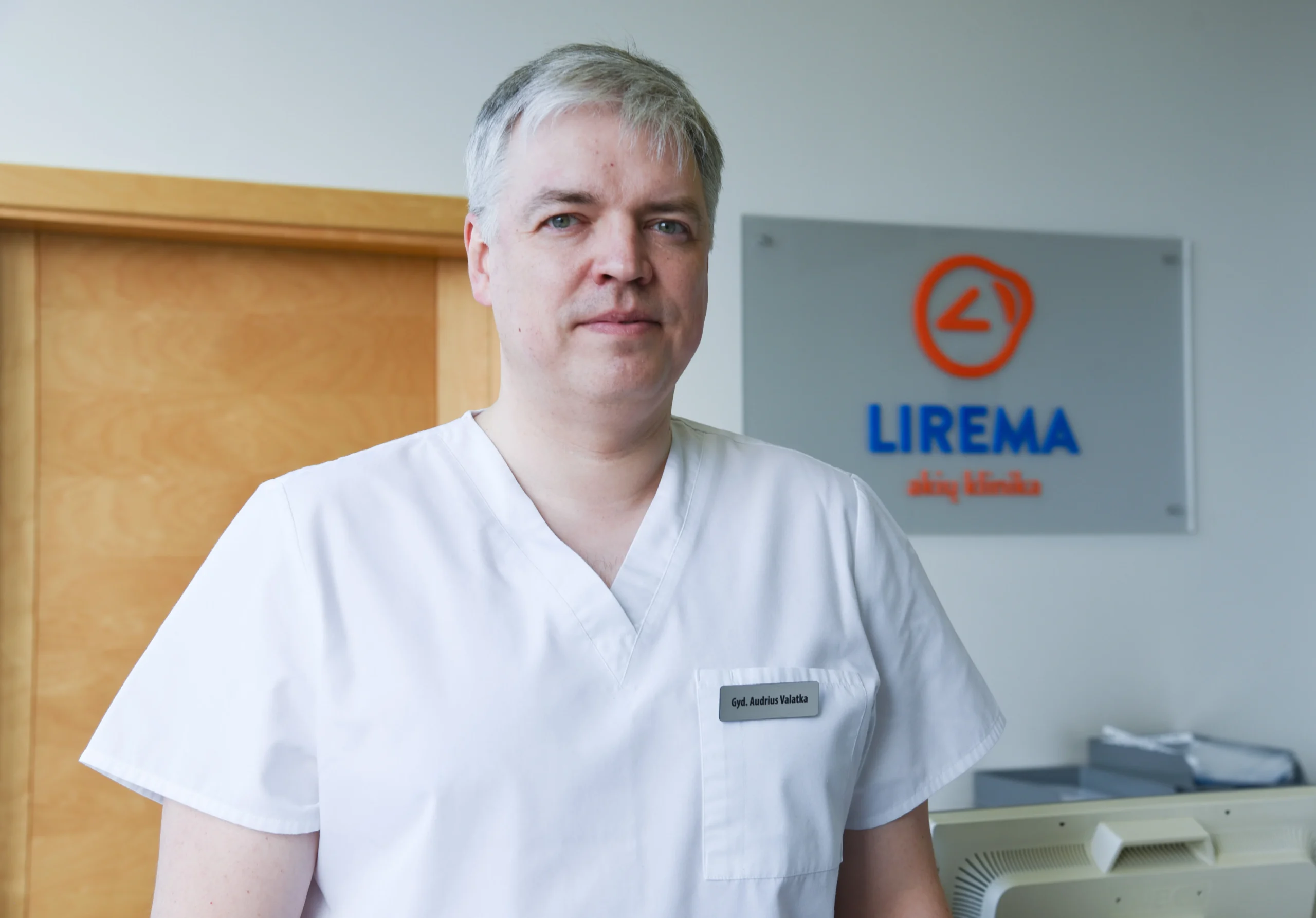 Akių ligų gydytojas mikrochirurgas Audrius Valatka