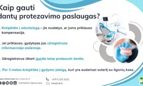 Dantų protezavimo paslaugos