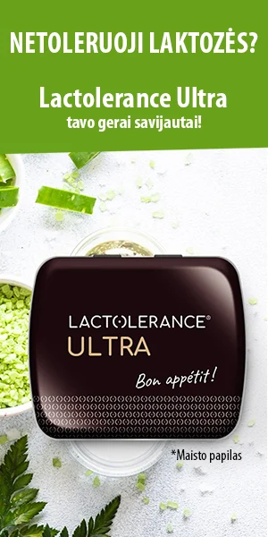 Netoleruoju laktozės