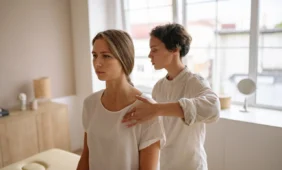 kaklo ir pečių juostos skausmas