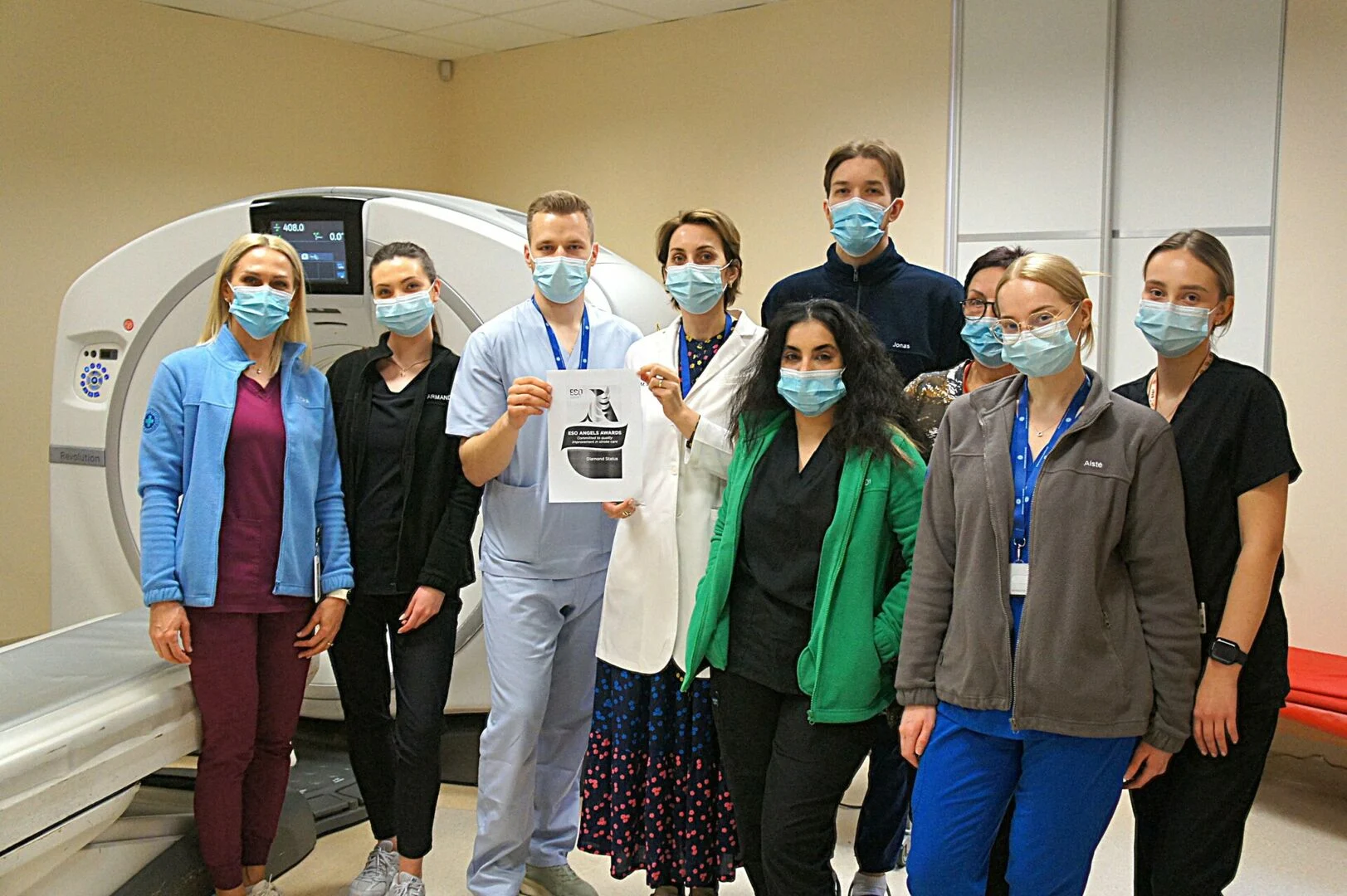 RŠL insultų klasterio komanda. (Zitos Katkienės nuotr.)