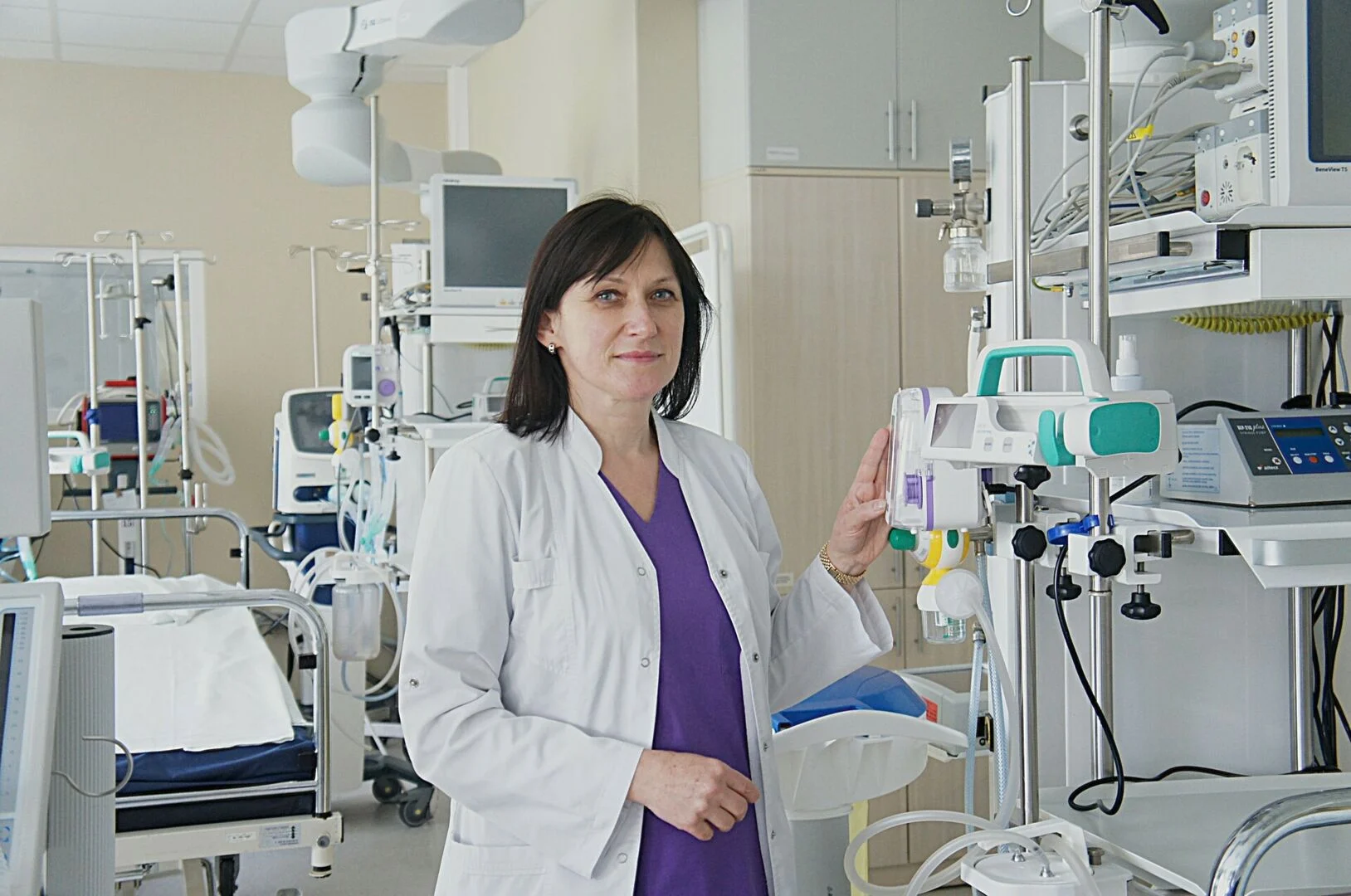 Gydytoja anesteziologė reanimatologė Rasa Bracaitė. Z. Katkienės nuotr.