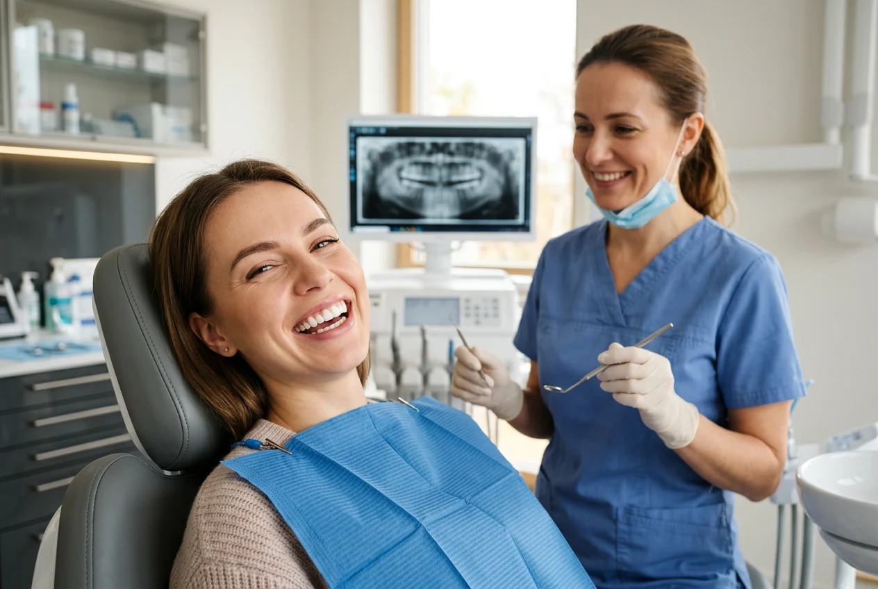 Šypsenos atkūrimas per vieną vizitą