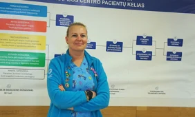 Respublikinės Šiaulių ligoninės (RŠL) Vaikų ligų klinikos Vaikų skubiosios medicinos pagalbos ir intensyviosios terapijos centro vaikų ligų ir vaikų pulmonologijos gydytoja Inga Katinienė. (Z. Katkienės nuotr.)