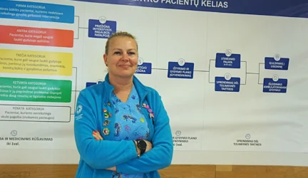 Respublikinės Šiaulių ligoninės (RŠL) Vaikų ligų klinikos Vaikų skubiosios medicinos pagalbos ir intensyviosios terapijos centro vaikų ligų ir vaikų pulmonologijos gydytoja Inga Katinienė. (Z. Katkienės nuotr.)