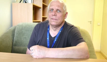 Respublikinės Šiaulių ligoninės Energetinio ūkio santechnikas Raimondas Urbietis. Zitos Katkienės nuotr.