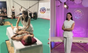 Masažo specialistė ir trenerė Karina Mikailova