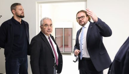 CERN Tarybos prezidento vizitas LSMU