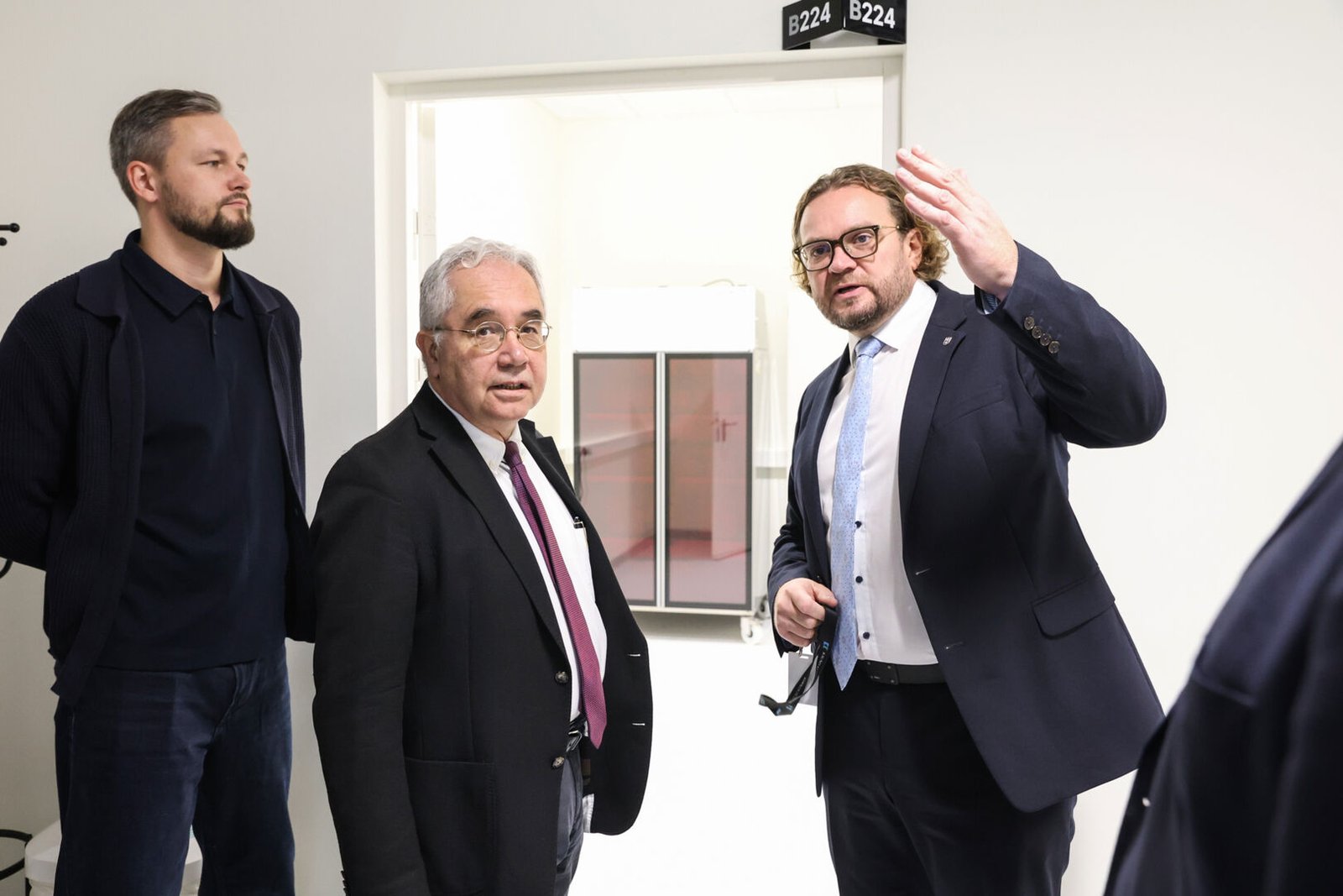 CERN Tarybos prezidento vizitas LSMU