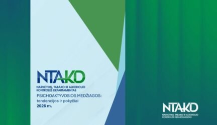 psichoaktyviųjų medžiagų vartojimo paplitimo analizė